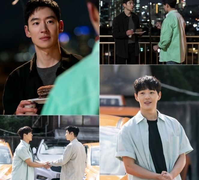 Actor Lee Je-hoon in “Model Taxi 2” has a sweet smile for the new…